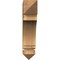 Ekena Millwork Imperial Arts & Crafts Rough Sawn Bracket, Western Red Cedar, 4"W x 18"D x 18"H BKT04X18X18IMP03RWR - alternate 4